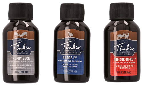 Dead Down Wind W5999 Hunt Success Kit Synthetic Deer Attractant Doe-In-Rut/Doe-P/Trophy Buck Scent 1 oz Bottle
