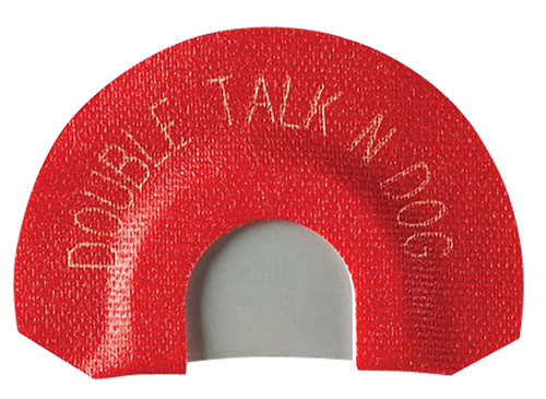 Johnny Stewart Wildlife Calls JSDIA9 Double Talk'n Dog  Diaphragm Call Double Reed Coyote Sounds Red