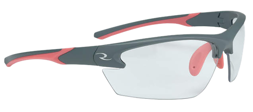 Radians WS6810CS Ladies Range Eyewear Women Clear Lens Gray with Coral Accents Frame