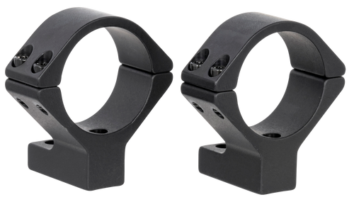 Talley 740759 Scope Mount/Ring Combo  Black Anodized Aluminum 30mm Tube Tikka T1/T1X Medium Rings 0 MOA
