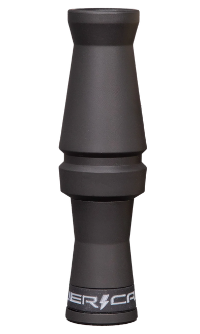 Power Calls 28701 Strike Big Bore Open Call Attracts Specklebelly Goose Stealth Black Polycarbonate