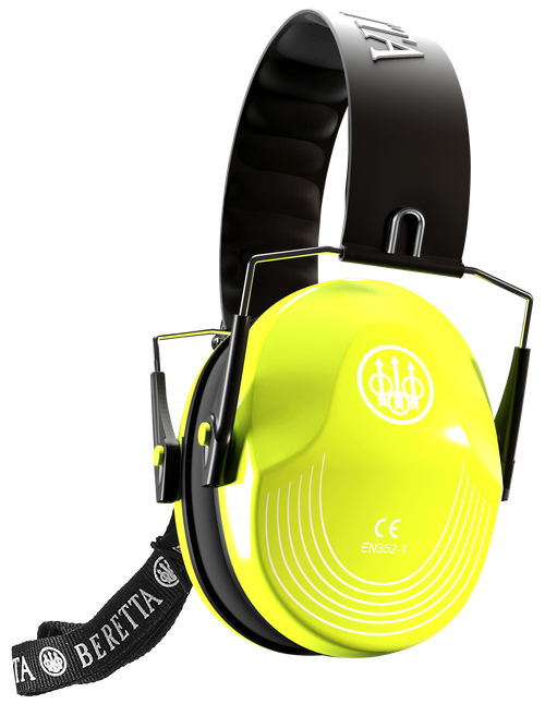 Beretta USA CF1000000202FF Safety Pro Muff 25 dB Florescent Yellow/Black
