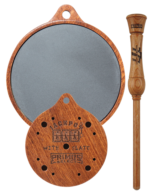 Primos 216 Jackpot  Striker Call Turkey Sounds Gray/Natural Hardwood