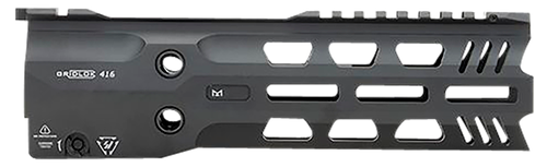 Strike Industries GRIDLOK-416-FD-9 GridLok Full Duty With Quick Detach System 9"L 1.57"D M-LOK Black Aluminum for HK 416, HK MR556, M27 IAR