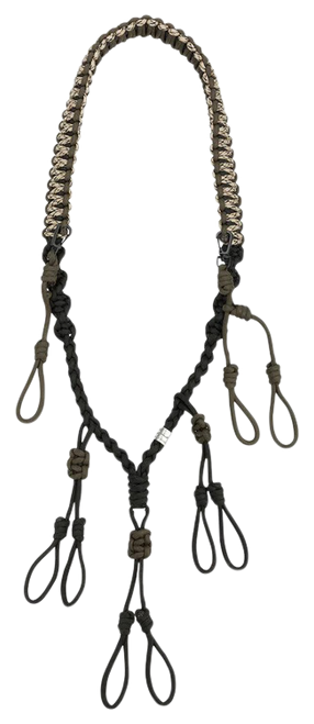 Drake Waterfowl DW7150BKO Callers Lanyard Black/Olive Polypropylene Adjustable