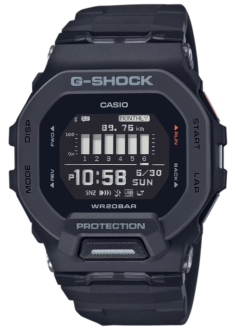 G-shock/vlc Distribution GBD2001 G-Shock Tactical Black Stainless Steel Bezel 145-215mm