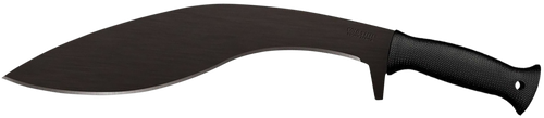 Cold Steel CS97KMPS Kukri Plus 13" Black Matte Baked-On Anti Rust 1055 Carbon Steel Blade/ Black Polypropylene Handle 18" Long Includes Sheath
