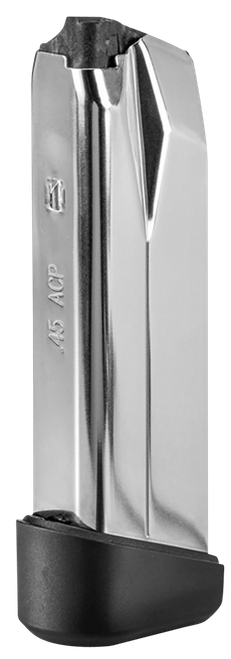 FN 20100735 545 Replacement Magazine 10rd 45 ACP Stainless Steel w/ Black Polymer Flush Floorplate Fits FN 545 Tactical