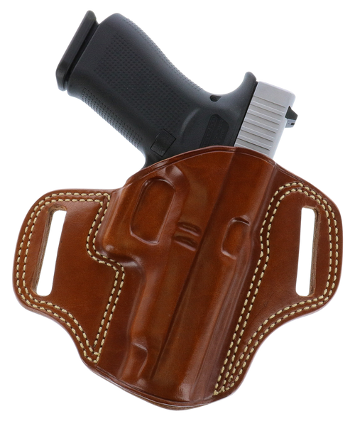 Galco CM876 Combat Master  OWB Tan Leather Belt Slide Fits Springfield Hellcat Pro Right Hand