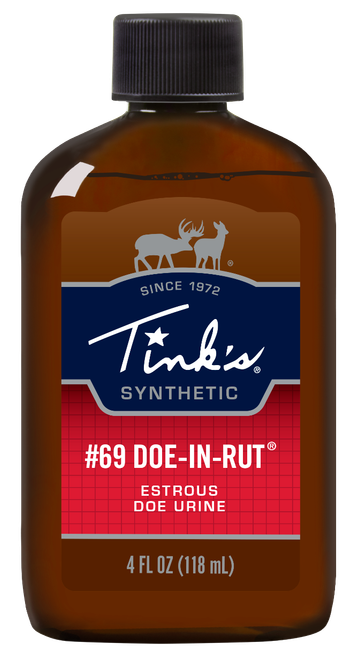 Tinks W5259 #69 Doe-In-Rut Deer Attractant Doe In Estrus Scent 4 oz Squeeze Bottle