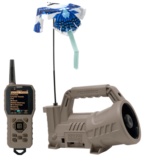 Foxpro HELLCATPRO Hellcat Pro  Digital Call Attracts Predators Features TX1000 Transmitter Tan ABS Polymer