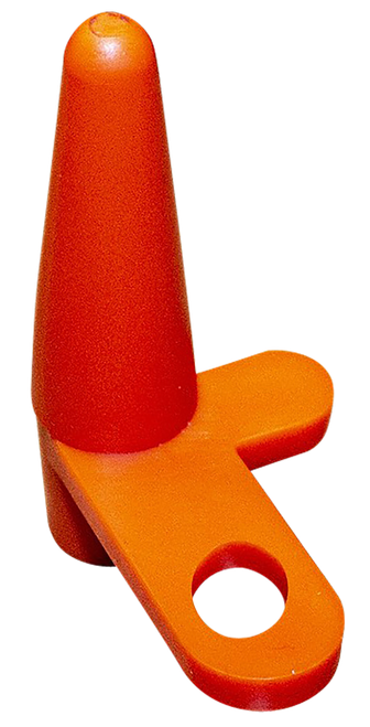 KleenBore KB-CF Chamber Flag  Orange 4.30" Long 2 Pack