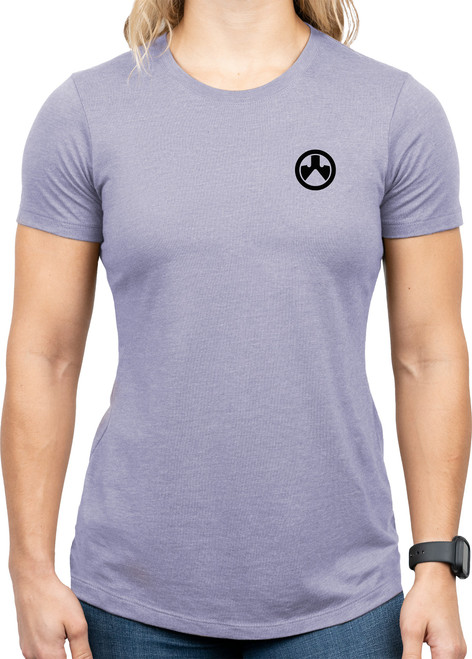 Magpul MAG1340-530-3X Groovy Women's Orchid Heather Cotton/Polyester Short Sleeve 3XL