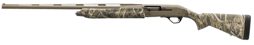 Winchester Repeating Arms 511312291 SX4 Hybrid Hunter 12 Gauge 3.5" 4+1 2.75" 26", FDE Cerakote Barrel/Rec, Realtree Max-7 Furniture, TruGlo Fiber Optic Sight Left Hand