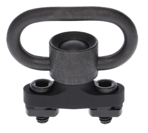 Rival Arms RARA92P4A QD Rail Mount Swivel  Recessed Button, Includes Swivel & Adapter, Fits M-LOK Rail