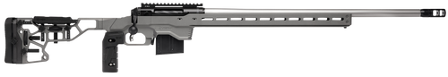 Savage Arms 57557 110 Elite Precision 6.5 Creedmoor 10+1 26" Matte Stainless, Matte Black Rec, Gray Cerakote Adjustable MDT ACC Aluminum Chassis Stock