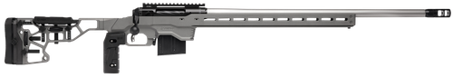 Savage Arms 57557 110 Elite Precision 6.5 Creedmoor 10+1 26" Matte Stainless, Matte Black Rec, Gray Cerakote Adjustable MDT ACC Aluminum Chassis Stock