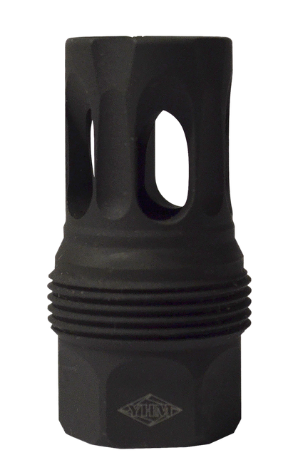 Yankee Hill 444532 sRx Q.D. Flash Hider Short Black Phosphate Steel with 5/8"-32 tpi for sRx Adapters