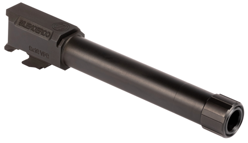 SilencerCo AC1549 HK  9mm Luger 4.50" Threaded Black Nitride Stainless Steel, Fits HK VP9