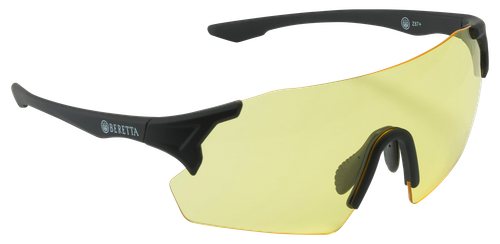 Beretta USA OC061A28540229UNI Challenge EVO Glasses Yellow Lens Black Frame