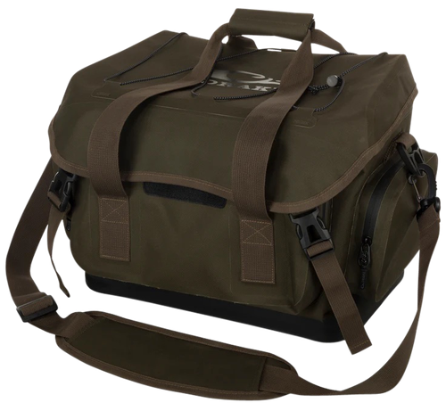 Drake Waterfowl DA4300GTB2 HND Blind Bag  Medium Green Timber Interior Storage Pockets, 3 Large Exterior Pockets, Carry Handles/Adj. Strap