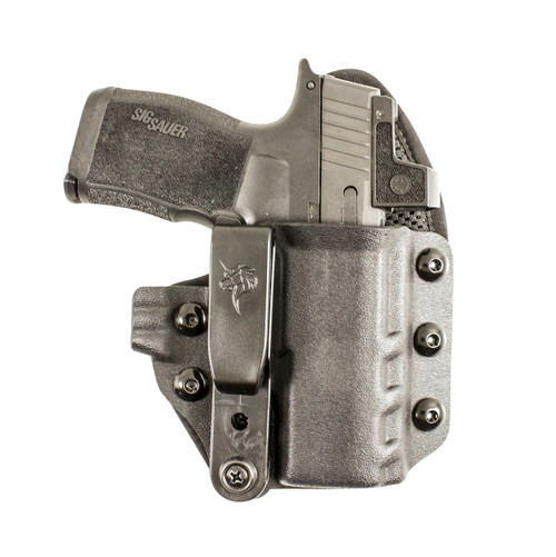 DeSantis Gunhide 206KA6RZ0 Uni-Tuk  IWB Black Kydex Belt Clip Fits Springfield Hellcat OSP Right Hand