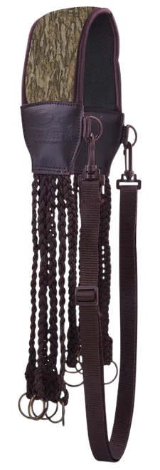 Drake Waterfowl DW4110006 Game Tote Heavy Load 12 Slip Ring Straps, Mossy Oak Bottomland, Neoprene Shoulder Strap, Waist Strap