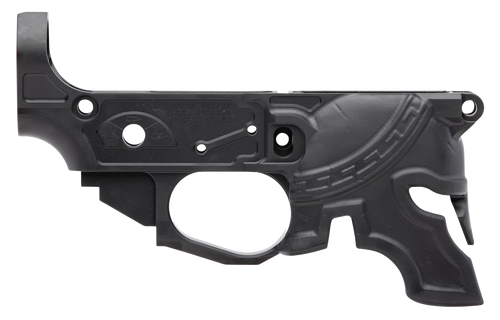 Spikes STLB610 Rare Breed Spartan Stripped Lower Receiver Multi-Caliber 7075-T6 Aluminum Black Anodized for AR-15
