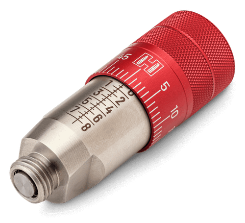 Hornady 044097 Bullet Seating Micrometer Red/Silver Compatible w/ All Hornady Seating Dies