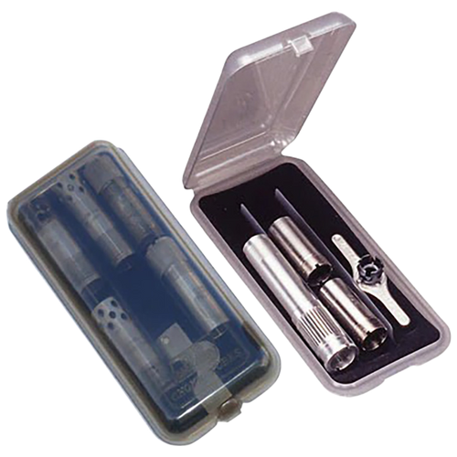 MTM Case-Gard CT9-41 Choke Tube Case  Clear Holds 6 Extended/9Short Tubes Chokes Polypropylene