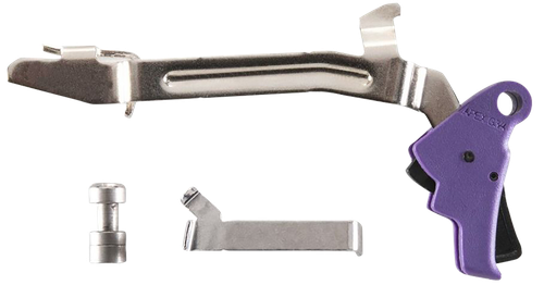 Apex Tactical 102P165 Action Enhancement  Slim Purple Drop-In Compatible w/Glock Gen3-4 17/19/22-27/31/32/33/34/35