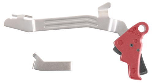 Apex Tactical 102P117RED Action Enhancement  Slim Red Drop-In Compatible w/Glock 43/43X/48