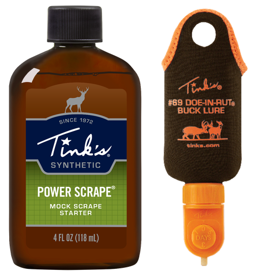 Tinks W5105 Dial-A-Dripper Power Scrape Combo Deer Attractant Mock Scrape Starter Scent 4 oz Dripper