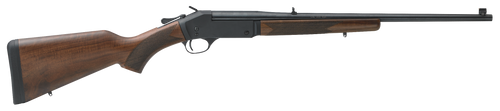 Henry H015243 Single Shot  243 Win Caliber with 1rd Capacity, 22" Barrel, Overall Blued Metal Finish & American Walnut Stock, Right Hand (Full Size)
