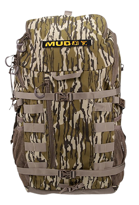 Muddy MUD-BPK-1500MO Pro 1500 Hunting Pack Mossy Oak Bottomland Polyester Zipper/Buckles Closure