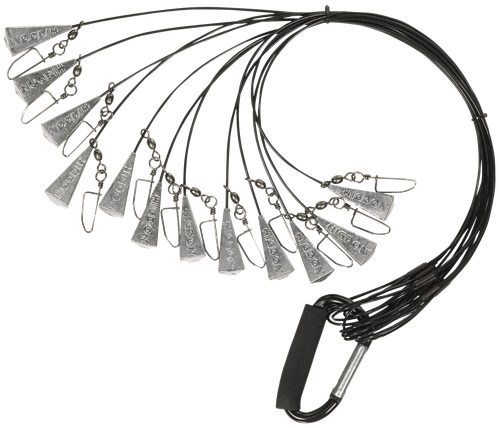 Higdon Outdoors 30330 Battleship Rig  Black 54" Long 12 Pack