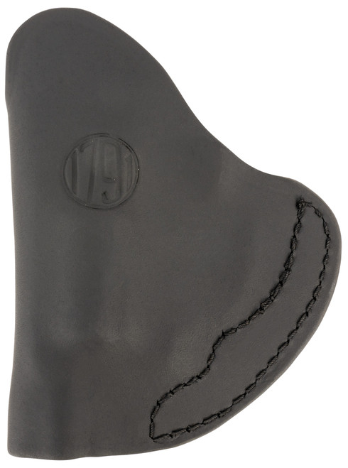 1791 Gunleather RVHIWB1CSBLR RVH  IWB Size 01 Stealth Black Leather Belt Clip Right Hand