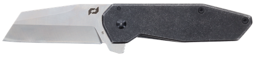 Schrade 1182277 Slyte Compact 2.40" Folding Plain Satin D2 Steel Blade 3.50" Dark Stonewash Stainless Steel Handle
