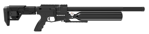 Crosman BPG25S Gunnar Air Rifle PCP 25 Black Black Receiver Black Adjustable Stock