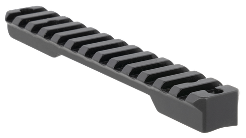 Talley PSM258779 Fierce Rivalry Picatinny Rail  Black Anodized Short Action 20 MOA