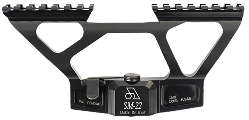 Arsenal SM22 AK Scope Mount SAM7K Series  Black Anodized 0 MOA