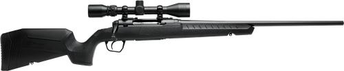 Savage Arms 32006 Axis XP Combo 308 Win 4+1 22" Matte Black Button Rifled Barrel, Matte Black Drilled & Tapped Carbon Steel Receiver, Fixed Sporter Black Synthetic Stock, Weaver 3-9x40mm, Right Hand
