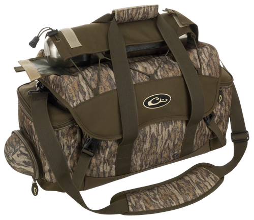 Drake Waterfowl DA2030006 Blind Bag  Extra Large 20 Pockets, Sunglass Pocket, Thermos Sleeve, Carry Handles/Adj. Strap