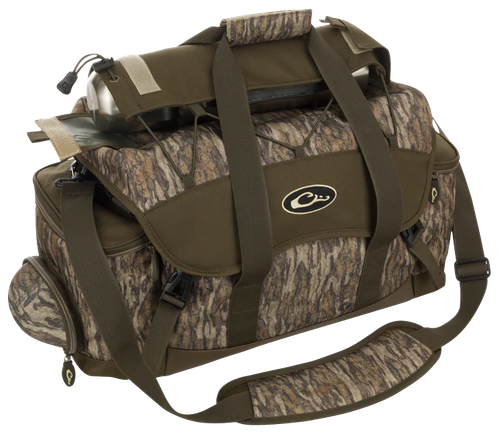 Drake Waterfowl DA2030006 Blind Bag  Extra Large 20 Pockets, Sunglass Pocket, Thermos Sleeve, Carry Handles/Adj. Strap