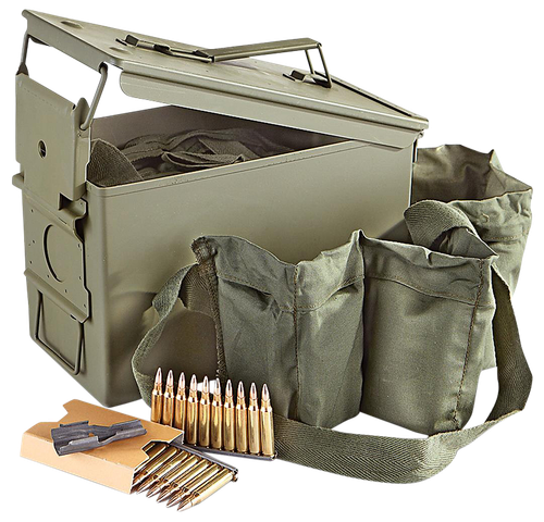PMC 223AMB Bronze  223Rem 55gr Full Metal Jacket 840 Per Box/2 Case *Includes Ammo Can & Bandoleer