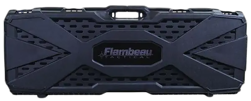 Flambeau 6500AR  Tactical Rifle Case Black Polypropylene Water Resistant