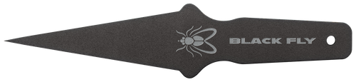 Cold Steel CS80STMA Black Fly Thrower Fixed Plain Black 1055 Carbon Steel Blade/Handle