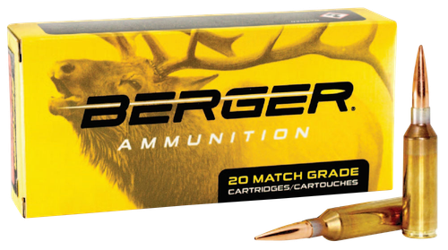 Berger Bullets 55010 Target Rifle 300PRC 205gr Hybrid 20 Per Box/10 Case