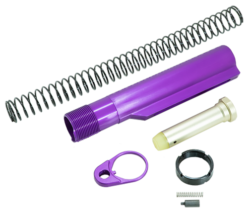 Timber Creek Outdoors ARBTKPPA Buffer Tube Kit  Purple Anodized for AR-15
