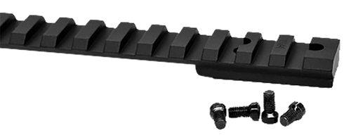 Warne V484M Vapor Picatinny Rail Black Anodized Ruger American Short Action, 0 MOA